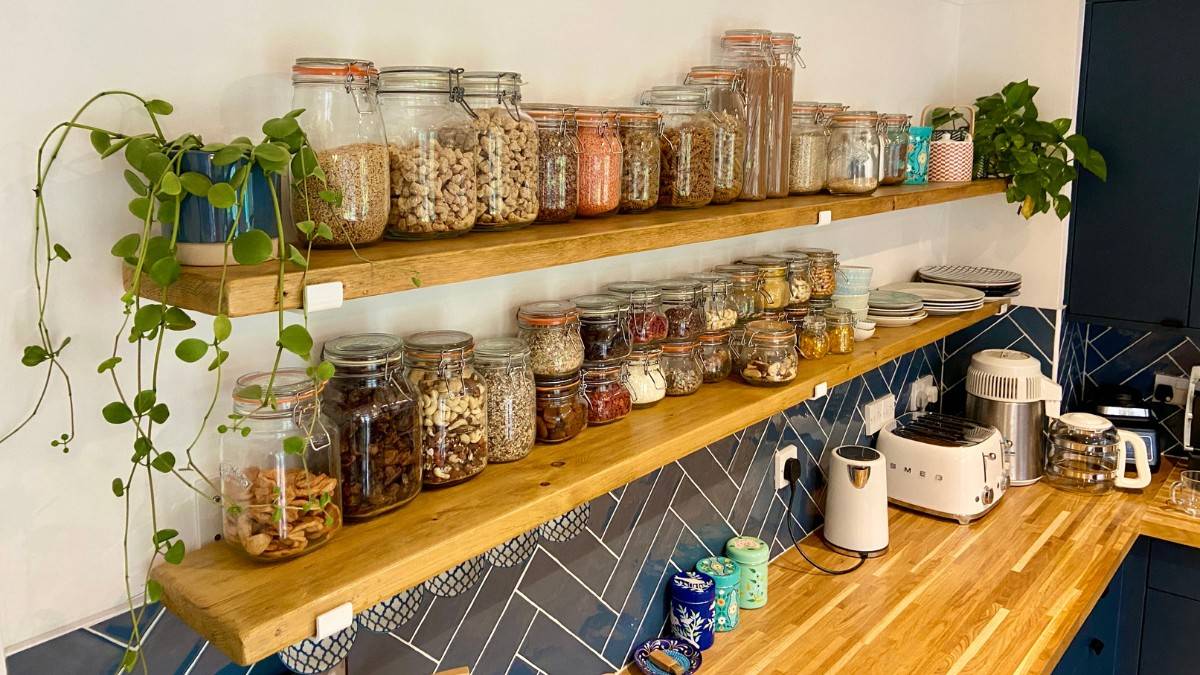 Gallery Detail: Scaffold Board Shelves DIY Rustic Industrial Shelving Guide